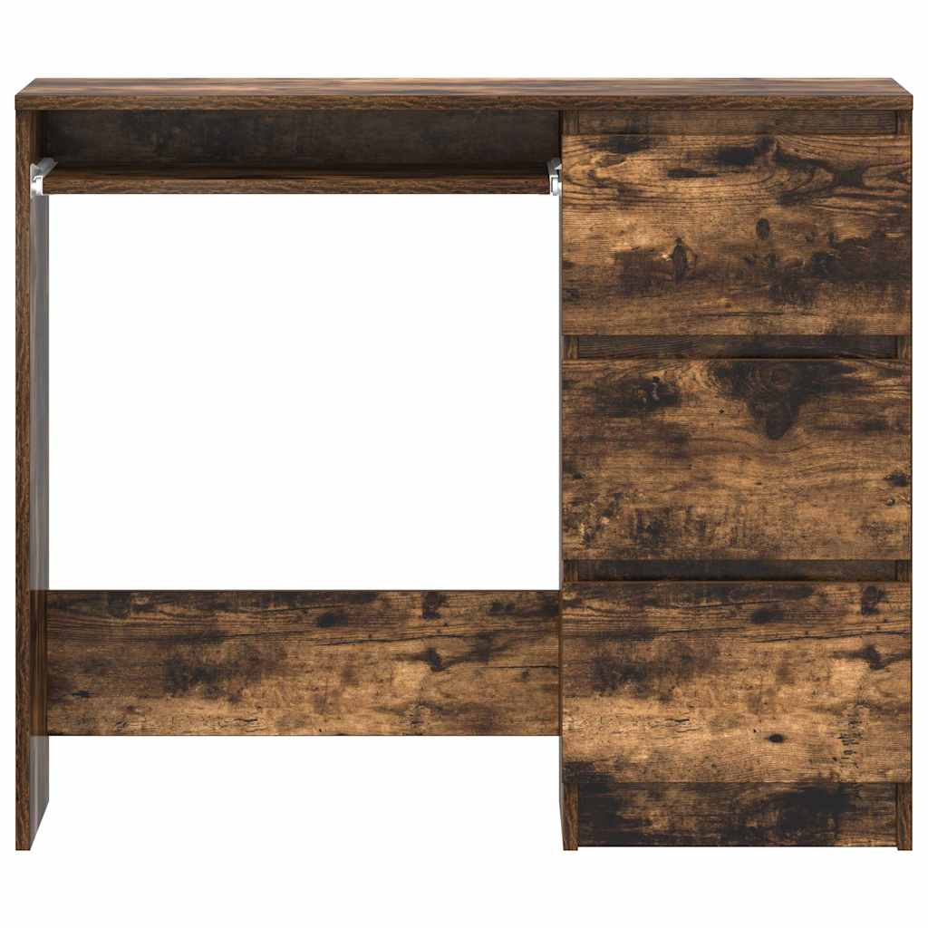 Smoke Oak Desk 90 x 45 x 76 cm Particleboard