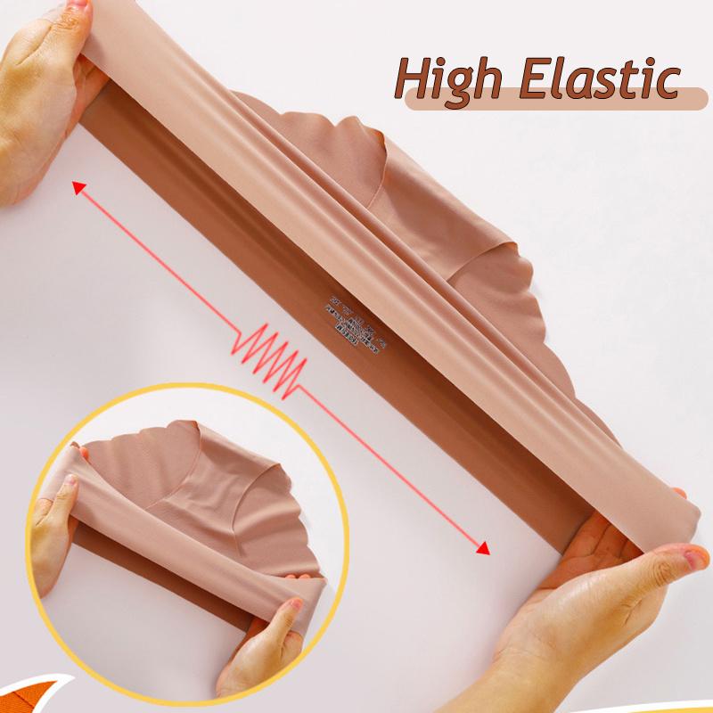 3PCS Women Seamless Panties Ultra Thin Breathable Underwear Sexy Low Waist Briefs Female Elastic Wavy Side Lingerie Uniform Co Practical Use