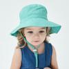 Children's Hat New Sun Hat Male and Female Baby Breathable Basin Hat Beach Hat