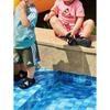 Adidas Slip Resistant Abrasion Resistant Low top Sports Sandals Black Infant And Toddler D97200