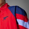 Adidas Originals „Arsenal“ laisvalaikio patogus laisvas striukė Vyriškos striukės šviesiai tamsiai raudonos nakties-dangaus mėlynos spalvos IS6503