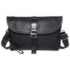 2024 Men's Trendy Genuine Leather Waterproof Shoulder Bag - High-End Oblique Style