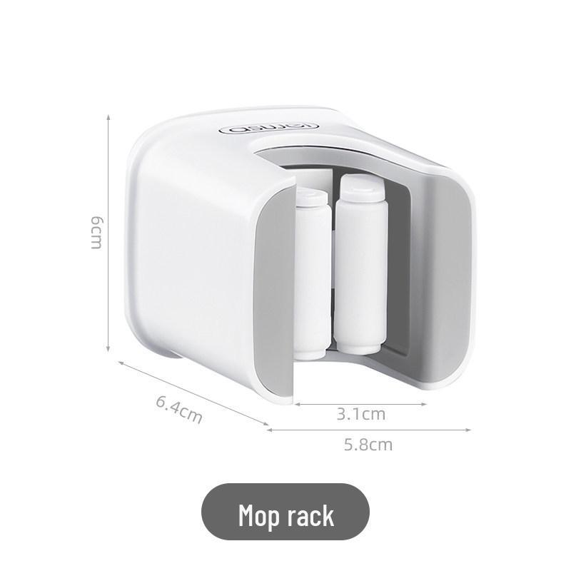 Adhesive Wall-Mounted Broom & Mop Holder