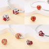 New Year'S Traditional Charms Beads Copper Fortune Cat Dragon Dangle Fit Bangle Bracelet Necklace Diy Jewelry