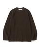 KNITTED [Nitied X Fashion Planet] Cotton Waffle Round Knit Brown