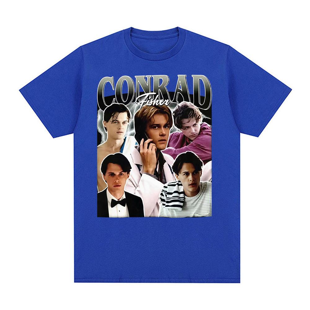 Conrad Fisher Cousins Beach Retro Graphic T Shirt Unisexs Clothing Fashion Gothic Cool Tshirts Unisex Casual Cotton Oversized Tshirt