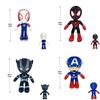 Superhero Plush Toys Featuring Spiderman Iron Man Captain America For Kids Collectible Decor