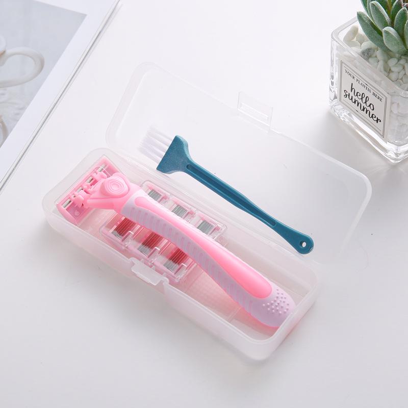 6-Layer Stainless Steel Manual Razor for Hair Removal - Perfect for Armpit and Leg Shaving