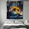 Dinosaur Pattern Home Decor Tapestry, Wall Hanging, Decorative RV Wall Cloth.ZGT0914289