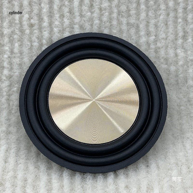 60mm Rubber Edge Metal Cone Subwoofer Vibration Speaker Diaphragm