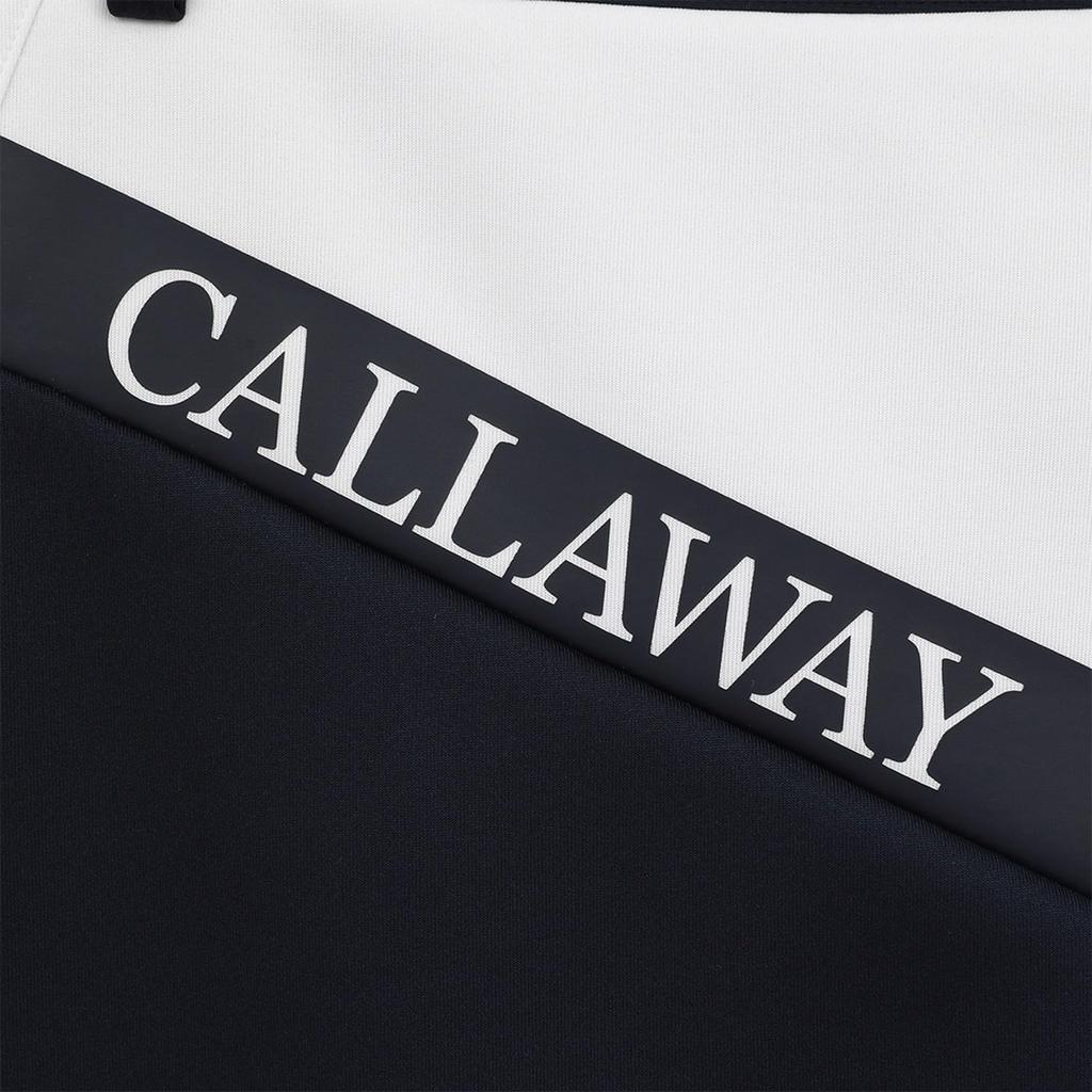 Callaway Women's Logo-Patterned Cardboard Knit Skirt (Green, Navy, Size SS) (C23228201, 1120)