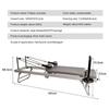 Pilates Reformer Core Bed - Foldable Metal Frame Machine for Yoga Exercise & Home Core Training