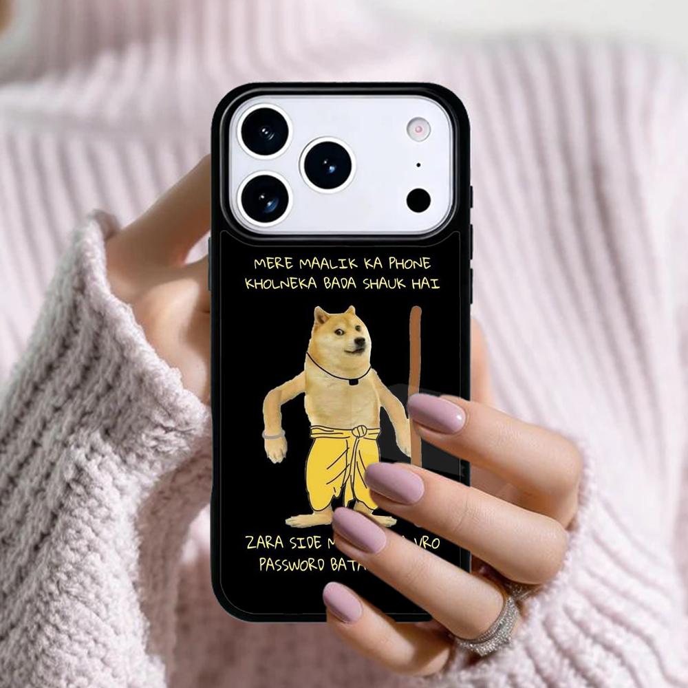 Cheems Doge Phone Case For Apple iPhone 17 Air 16E 15 14 Plus 13 12 11 Pro Max Mini Funda Cover