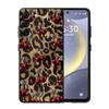 Funda Phone Cover Case for Xiaomi Mi 14 10T 13 Lite 15 Pro 11T 12T Pro 12X 12 11 Leopard Cherry