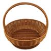 Yude Imitation Rattan Round Fruit Basket Set