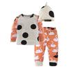 European Style Newborn Baby Outfit: Long Sleeve Top, PP Pants & Hat Set