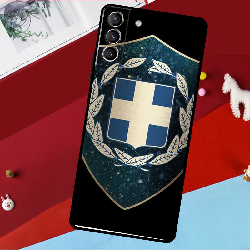 Greece Greek National Flag Funda For Samsung Galaxy S26 Ultra S24 S22 S23 S25 Plus S20 S21 FE S9 S10 S25 FE Phone Case