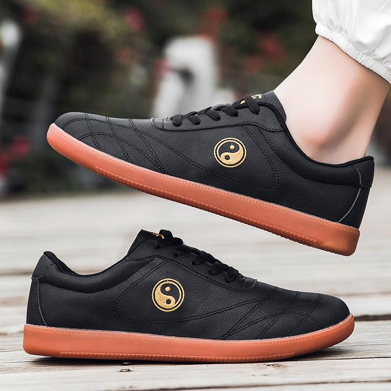 

Женские туфли для тай-чи, подошва из говяжьей кожи, профессиональные туфли для боевых искусств, спортивная обувь на весну и осень, летние туфли для практики тай-чи, мужские 36 чёрный