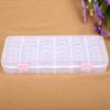 Convenient Screw Lid Box Clear Plastic Storage Container Jewelry Storage Box Powder Storage Box for Beads and Small Item