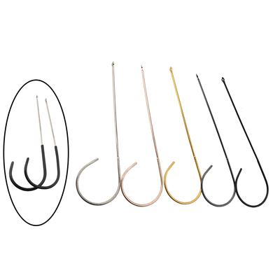 1 paire de branches flexibles en métal pour lunettes de vue Lunettes de soleil Jambe Avec Embout en Silicone Accessoires de Remplacement