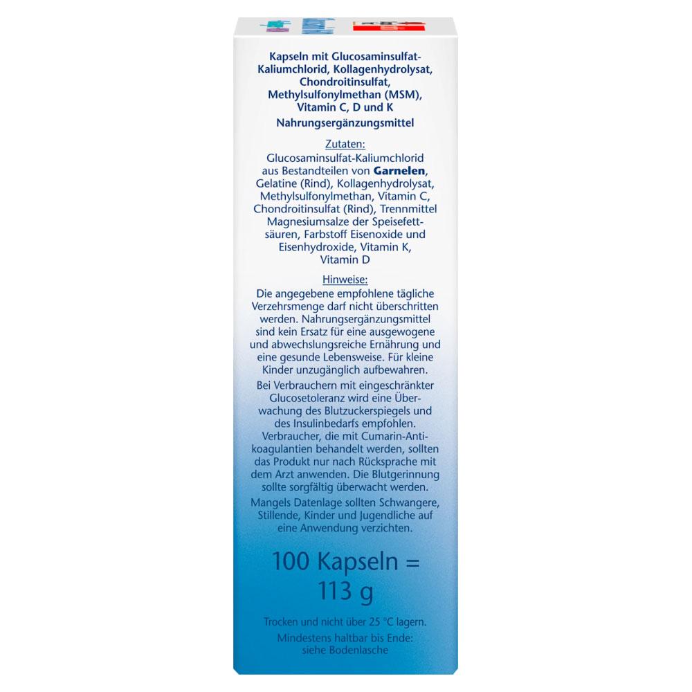 Doppelherz Glucosamine 1600(1550) Capsules 100 Tablets
