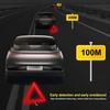 Emergency Early Warning Device Triangle Road Safety Stable Metal Bracket Triangular Warning Parking Sign Foldable Tripod