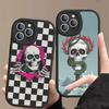 Skateboard Marke P-Powell P-Peralta Leder Handyhülle Für Iphone 16 15 14 Plus 13 12 11 Pro Max Hülle