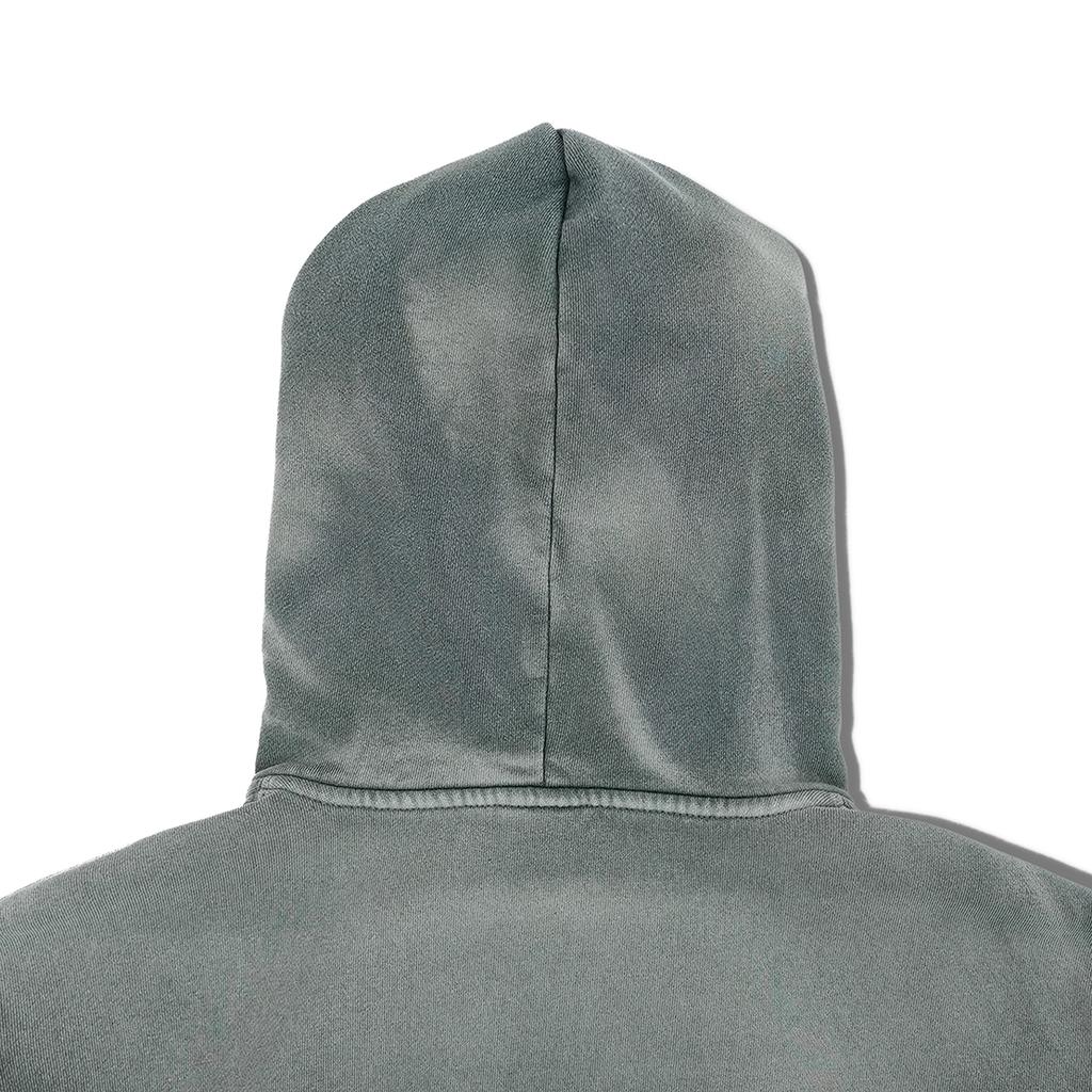 Posr Ovd Thermal Zip Hoodie / Faded Green