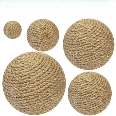 Cat Scratching Ball Sword Hemp Ball Hemp Rope Ball Does Not Drop Crumbs To Tease the Cat Toy Ball Cat Self-hi Artifact Grinding Teeth Resistant