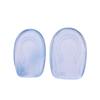 Genomskinliga Silikonhöjningsinlägg för Män & Kvinnor - Stötdämpande, Bekväma, Självhäftande Hälkuddar för Sportskor