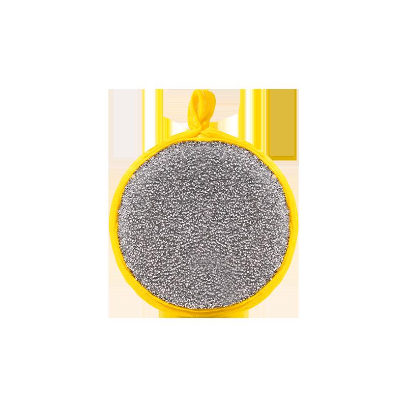 Double-Sided Non-Stick Dish Sponge & Scourer - Gentle on Pots, Effective Stain Removal