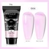 Colla per Estensione Nail Art UV Solida Senza Vassoio di Carta Estensione Rapida Modello di Cristallo Colla per Fototerapia Unghie Colla di Cristallo 15ml