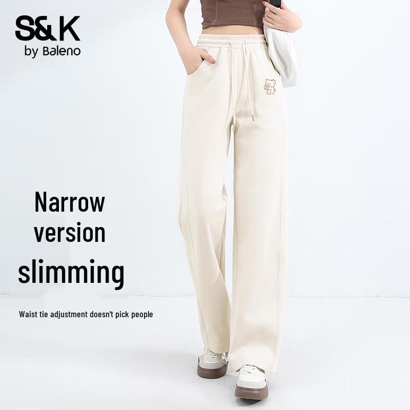 Baleno Women's S&K Patchwork Straight-Leg Sweatpants