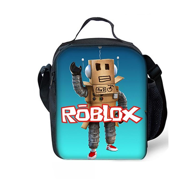 Plecak Roblox o dużej pojemności i z płynnie działającymi podwójnymi zamkami błyskawicznymi do szkoły i podróży
