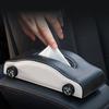 Creative Car Shape Tissue Box Decorative Heat-resistant Auto Napkin Holder Dirt-resistant Simulated Tire Tissue Dispenser