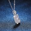 New 925 Sterling Silver Necklace 5A Zircon High Quality Fashion Jewelry For Women Chain Wedding Birthday Party GiftGood product