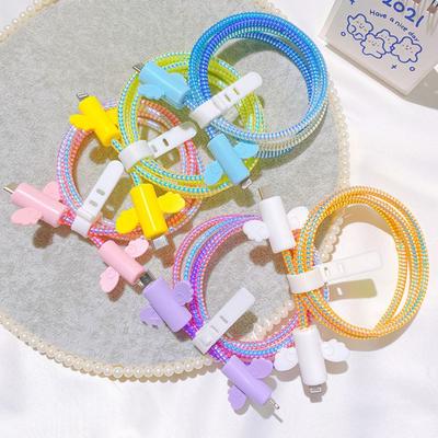 Holder Cable Spiral Protector Angle Wings Cable Protector Cable Protective Cover Protection Sleeve