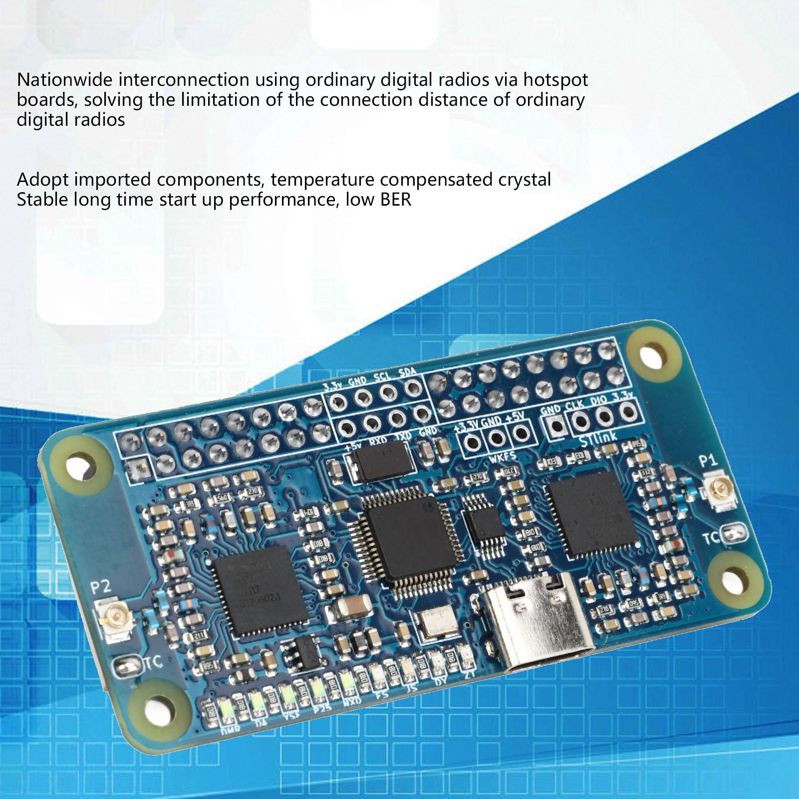 

Duplex Hotspot Board Mainboard Motherboard Module Assembled Kit Support for Raspberry Pi and for