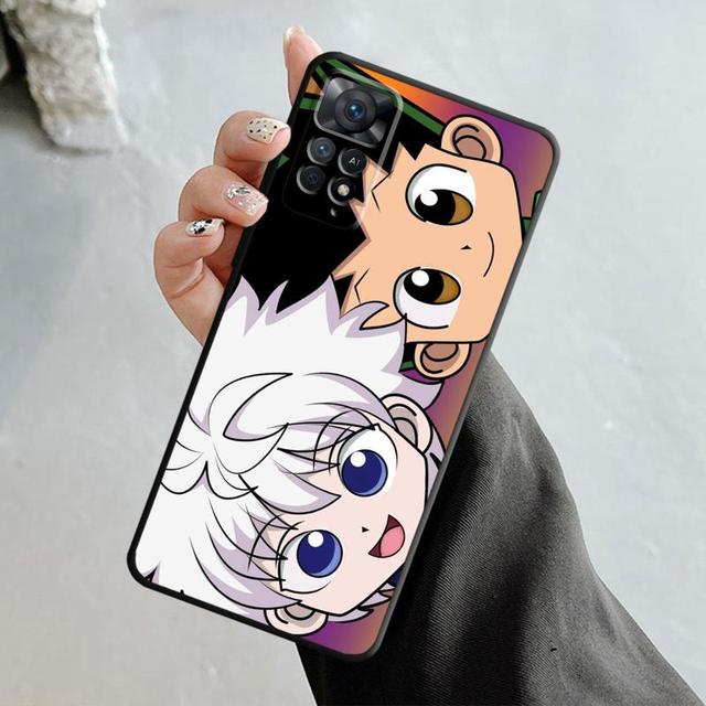 Anime Hunter ×Hunter Killua Zoldyck Case For Xiaomi Redmi Note 12 11t 11s 11 10 8 Pro 9 9s 9t 8t For Mi 10 8 9a 9c 10c 12c K40