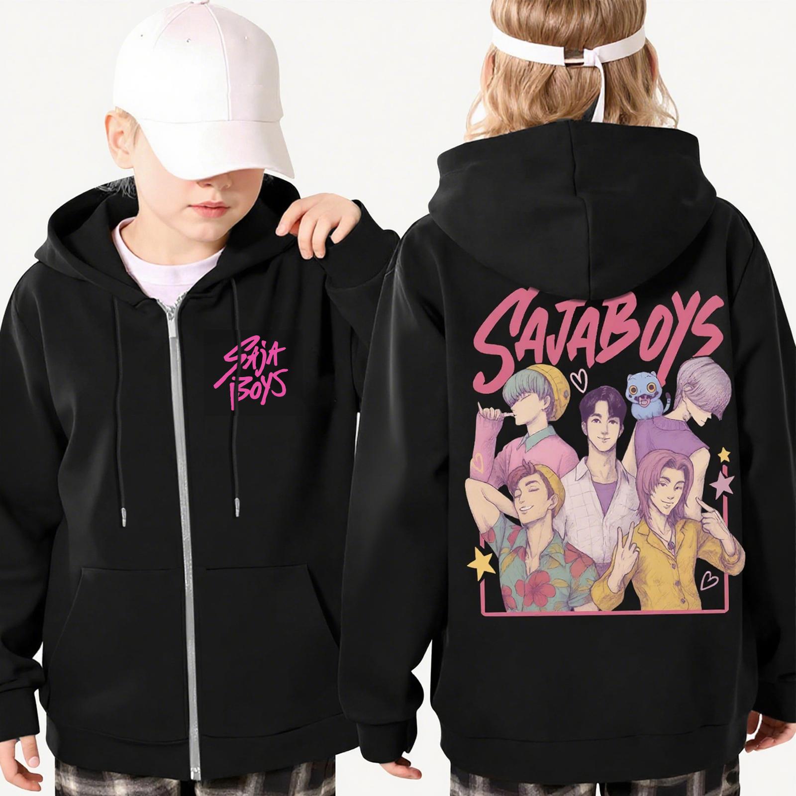 

Детский пуловер с длинным рукавом, свободного кроя, с принтом букв, капюшоном на шнурке 150 розовый