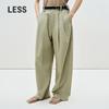 Women's Cotton Loose Wide-Leg Trousers