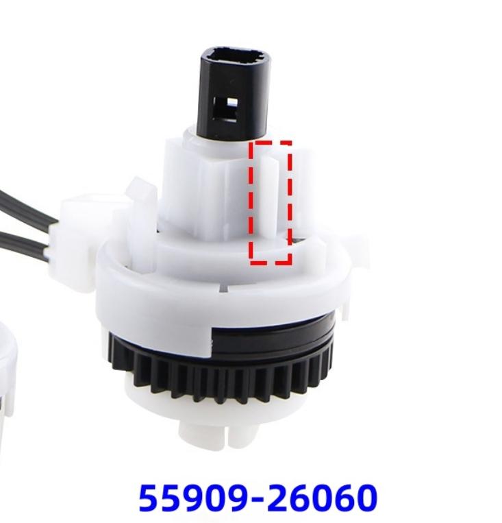 

Переключатель кнопки рециркуляции обогревателя кондиционера 55909-26080 55909-26060 Подходит для аксессуаров Toyota Hilux Vigo