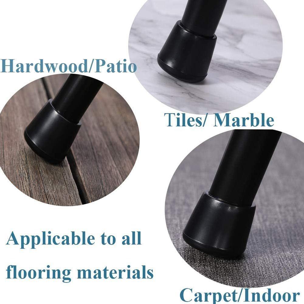 1Pcs Floor Protectors Pads Chair Leg Caps Furniture Feet Tubing End Covers Durable Round Tube Plug
