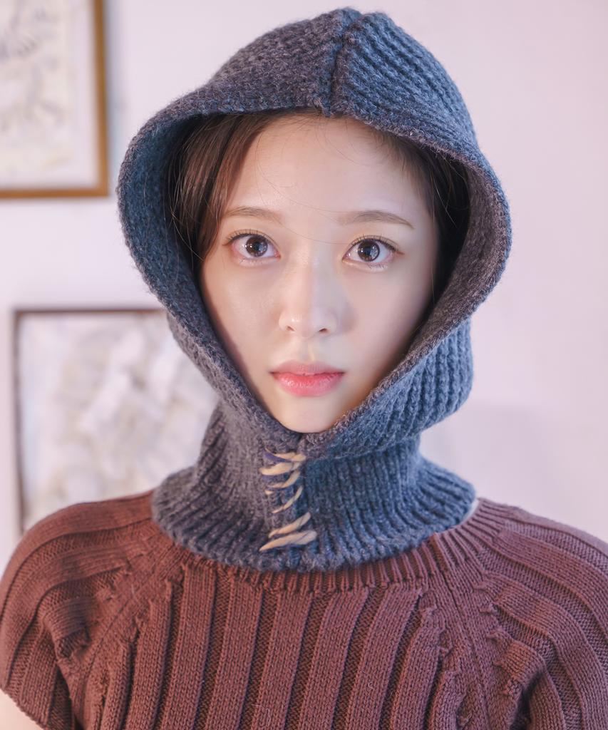 Sodamon Mimin Johnson Knit Balaclava 3 Colors