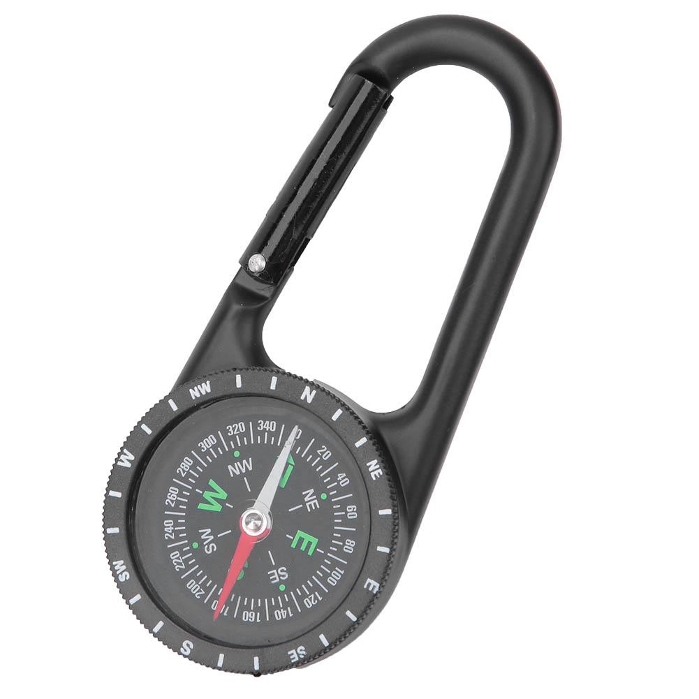 Carabiner , Zinc Alloy, with Graduated , Outdoor Navigation Tools, Compact and Lightweight, for Hiking, Camping, Outdoor Activities
