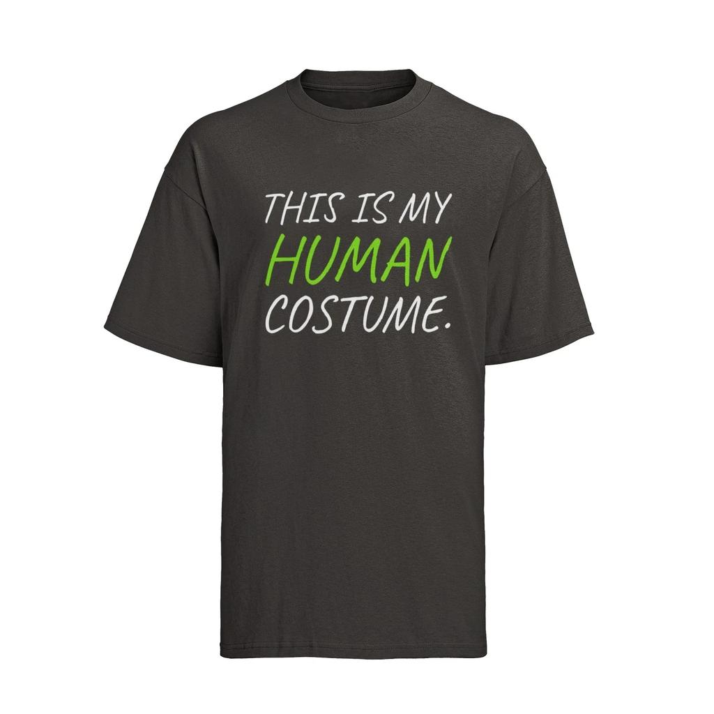 Funny Slogan T Shirt This Is My Human Costume Quote T-shirt Novelty Gift Idea
