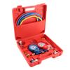 R134a Air Conditioner A C Manifold Gauge Set with 5ft Charging Hose Tool