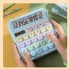 Power Dual Solar Scientific Calculator Large Buttons Accounting Math Teaching