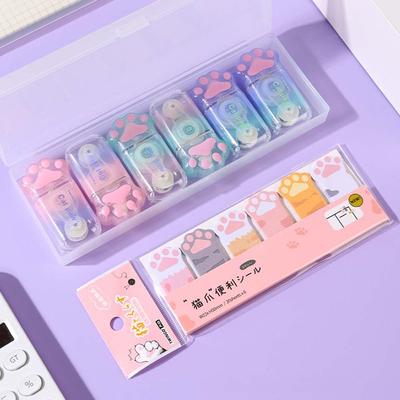 TWINGO Creative Cute Cat Claw Correction Band Set, Small and Portable, Suitable for Back-to-school Gifts