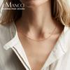 EManco Gold Stainless Steel Chain Choker Necklace Women Chain Necklace Sets for Women Gift